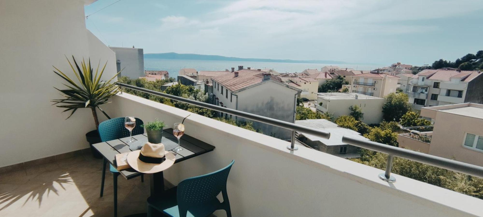 Sea View Ela Apartments Подгора Экстерьер фото