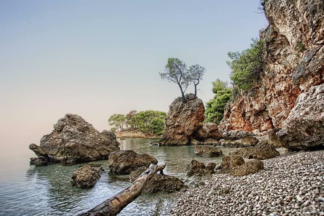 Sea View Ela Apartments Подгора Экстерьер фото