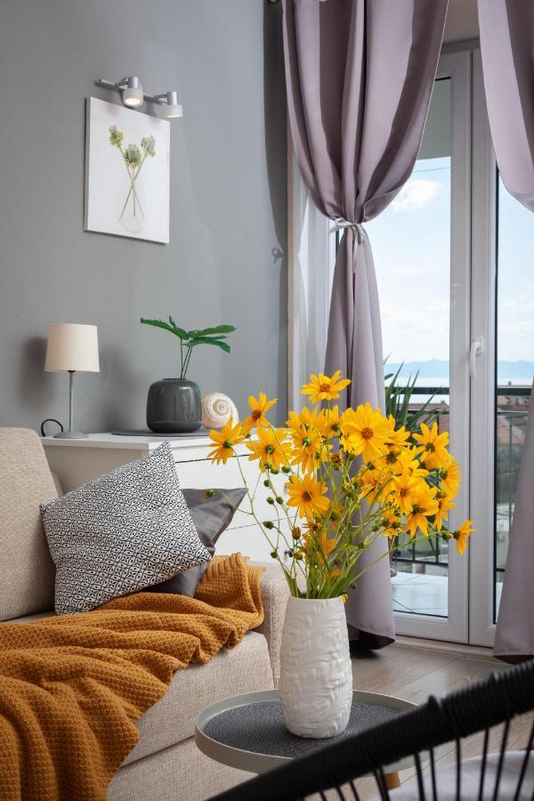 Sea View Ela Apartments Подгора Экстерьер фото