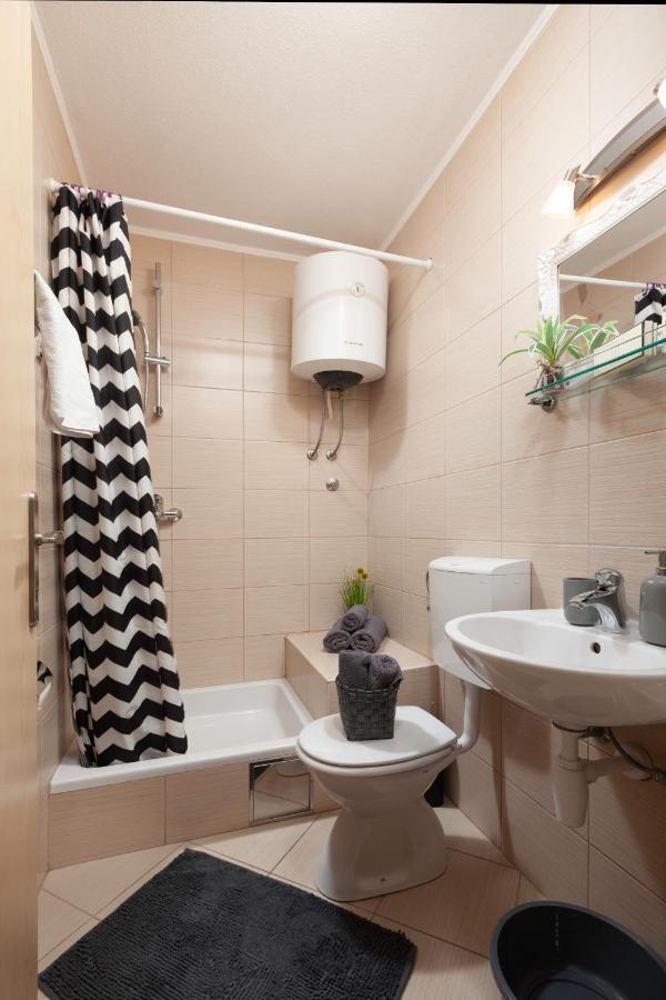 Sea View Ela Apartments Подгора Экстерьер фото